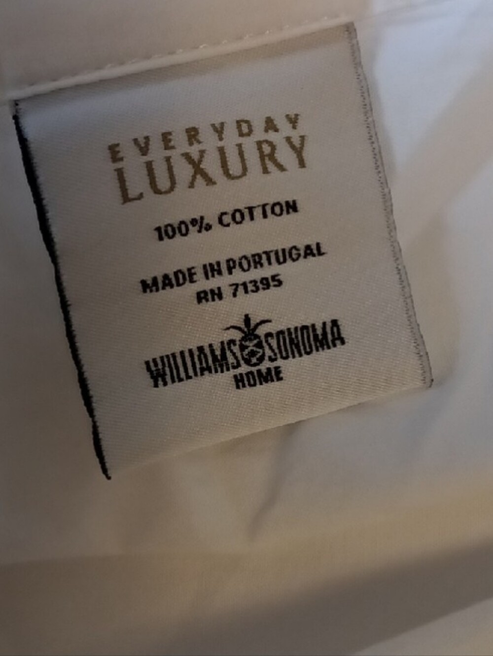 Williams Sonoma Cream Cotton Mini Diamond Matelasse Bed Skirt - Picture 9 of 10